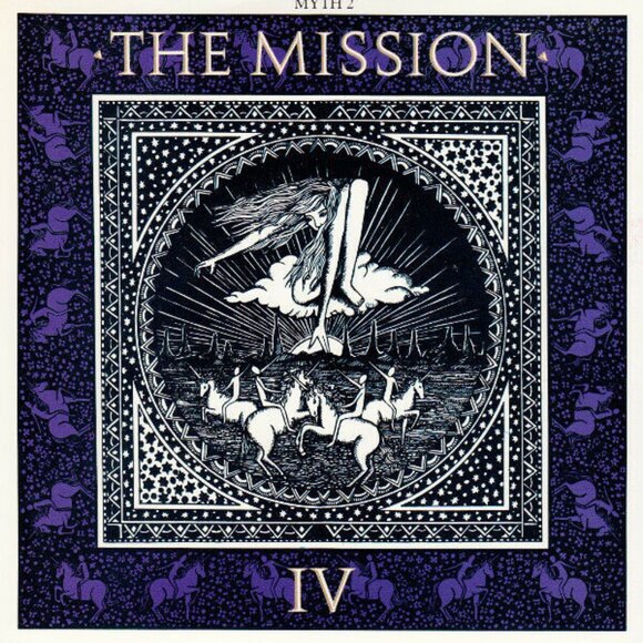 THE MISSION IV Wasteland 7" Vinyl UK 1987 Mercury MYTH 2 Sisters Of Mercy GOTH